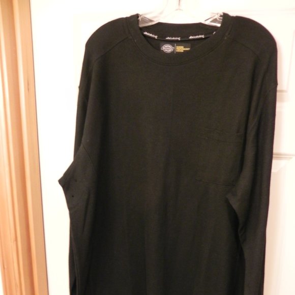 Dickies Other - Dickies Long Sleeve Shirt Black NWT Mens 2XL